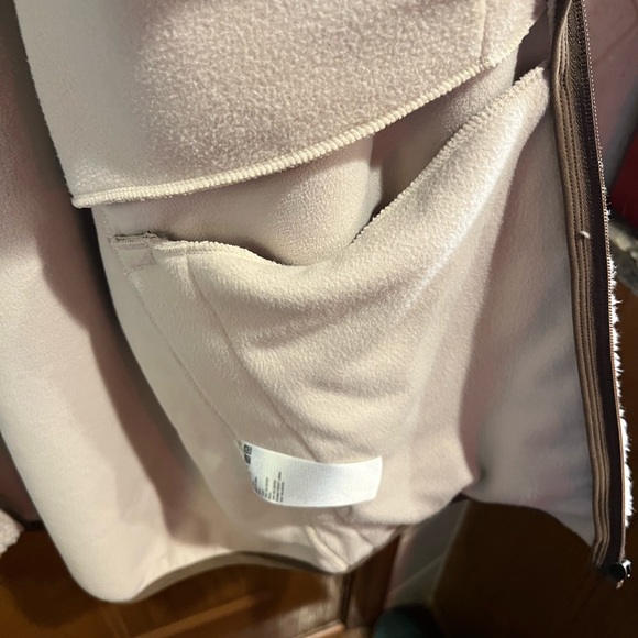 NEW w/o tags - Uniqlo Windproof Outer Fleece Jacket (Beige) Unisex XXL - Picture 5 of 11